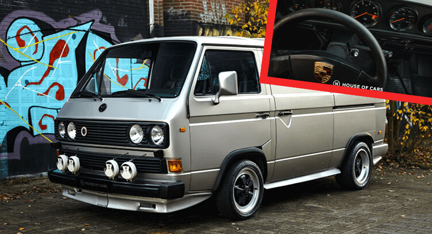 VW's T7 Multivan Doesn't Come With An Full Of Porsche 911 Motor, But This T3 Does Carscoops
