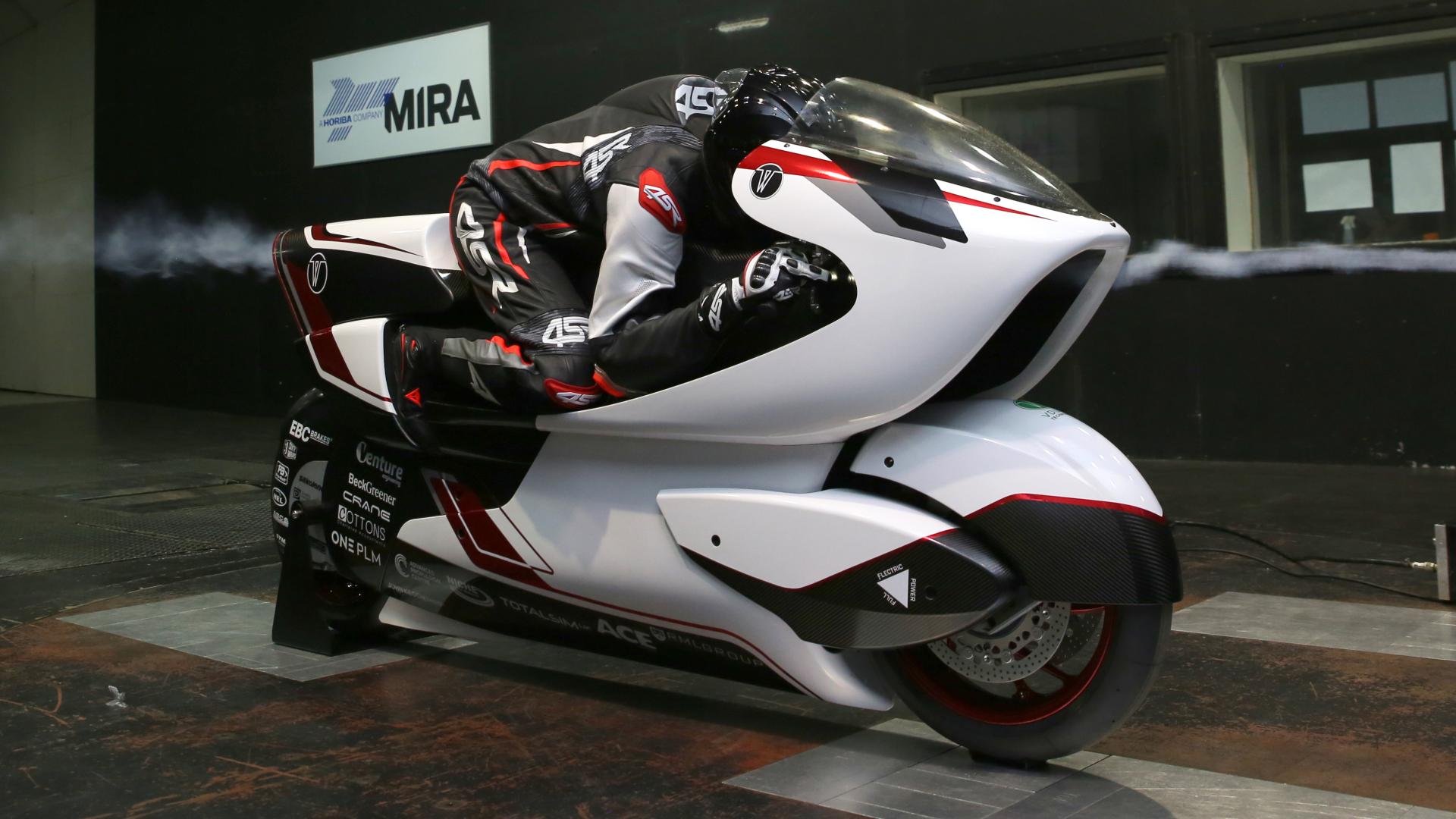 This Aerodynamic Electric Motorcycle Should Exceed 250 MPH
