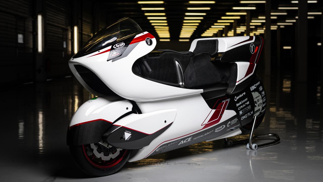 This Aerodynamic Electric Motorcycle Should Exceed 250 MPH