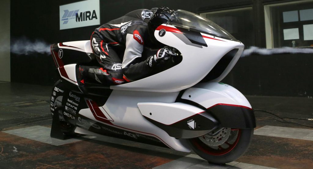 This Aerodynamic Electric Motorcycle Should Exceed 250 MPH