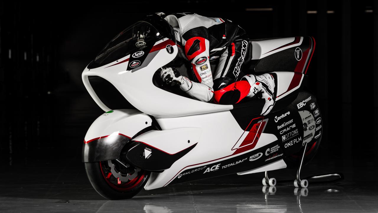 This Aerodynamic Electric Motorcycle Should Exceed 250 MPH