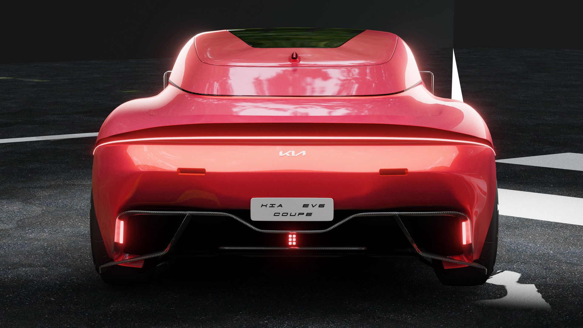 Kia EV6 Four-Door Coupe Render Makes For An Electrifying Stinger Replacement