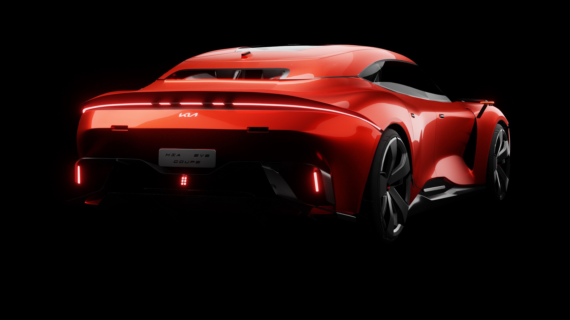 Kia EV6 Four-Door Coupe Render Makes For An Electrifying Stinger Replacement