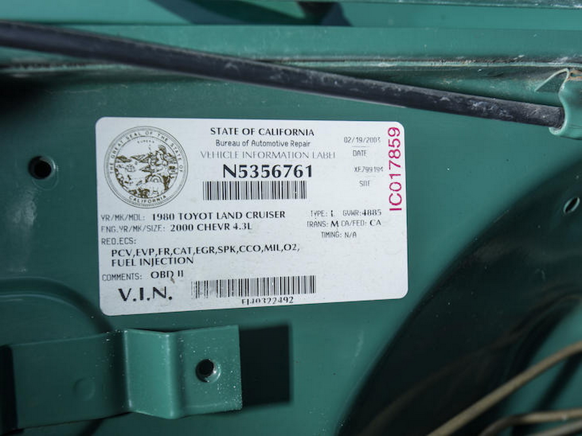 Tom Hanks Is Selling His Restored 1980 Toyota FJ40 Land Cruiser