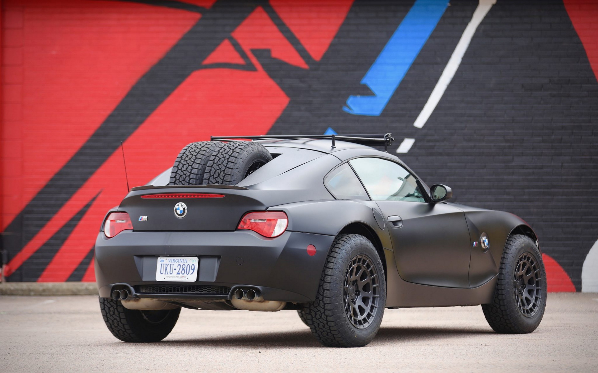 This Off Road Bmw Z4 M Coupe Is Like No Other You Ve Ever Seen Carscoops