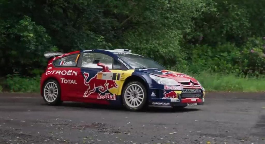  Sébastien Loeb’s 2008 Citroën C4 WRC Car Is Tarmac Dominance Personified