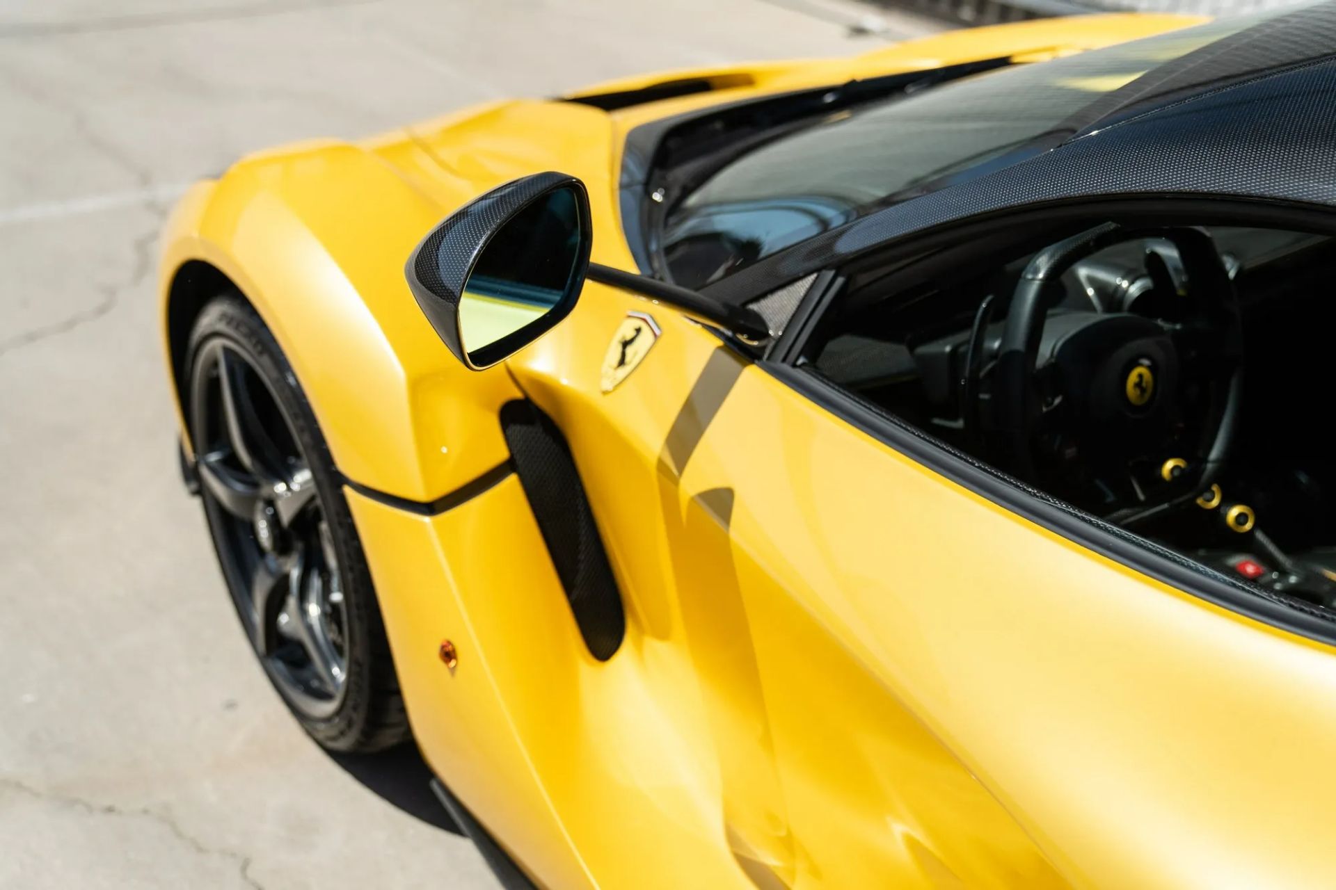 We Can’t Get Over This $4M La Ferrari Finished In Unique Giallo Triplo Strato Paint