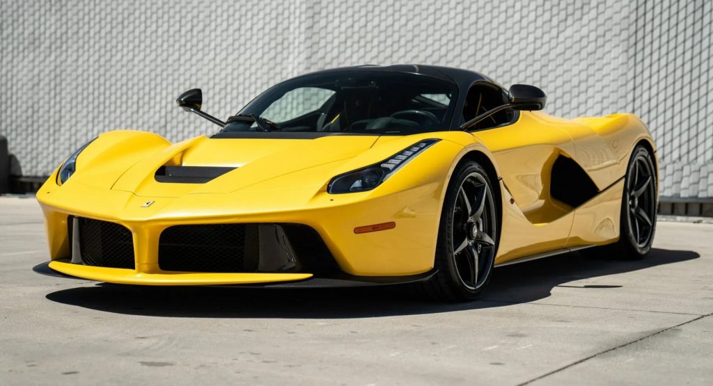 We Can’t Get Over This $4M La Ferrari Finished In Unique Giallo Triplo Strato Paint