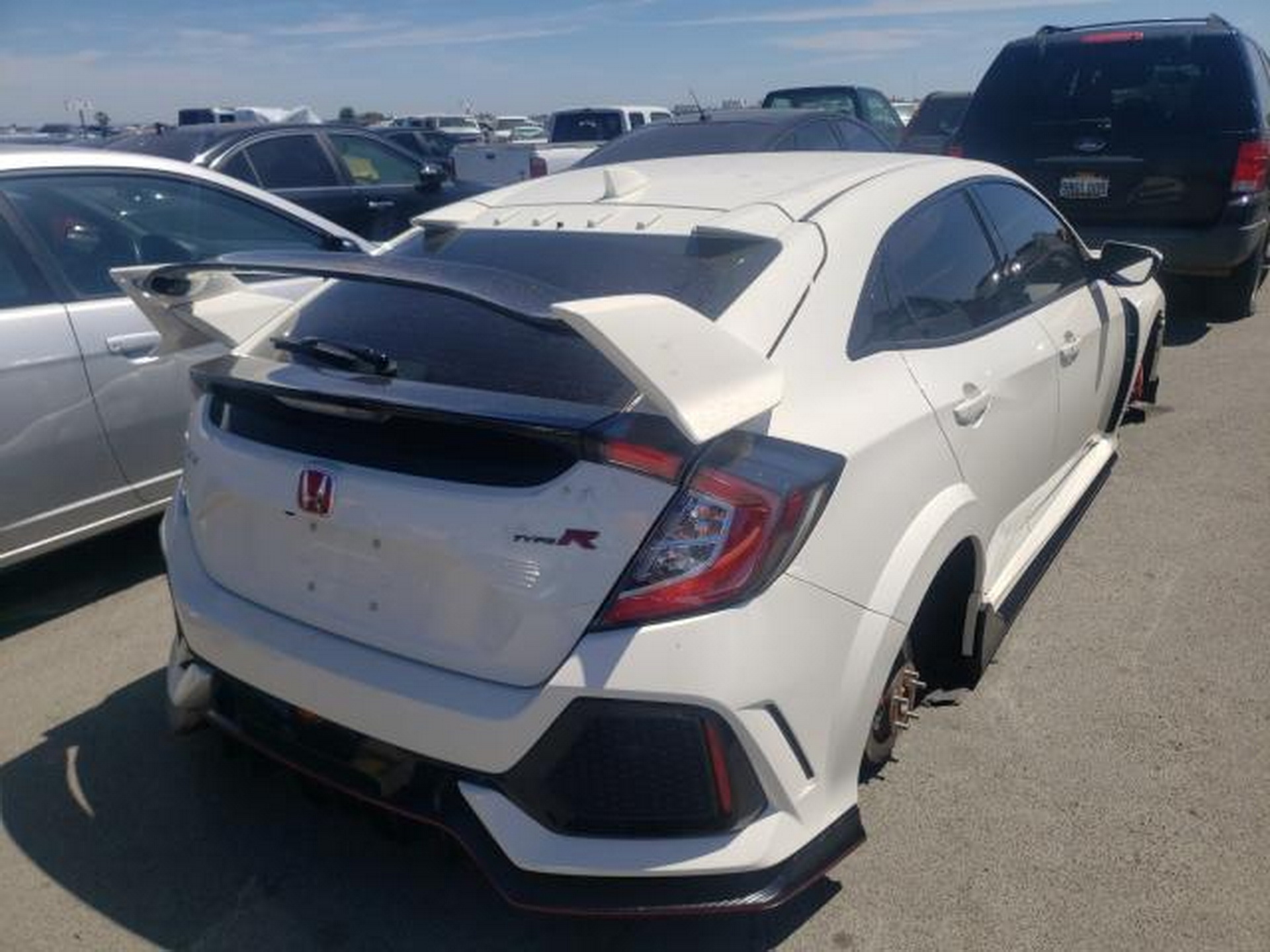 Would You Save This Partially Stripped But Still Running 2018 Honda Civic Type-R?