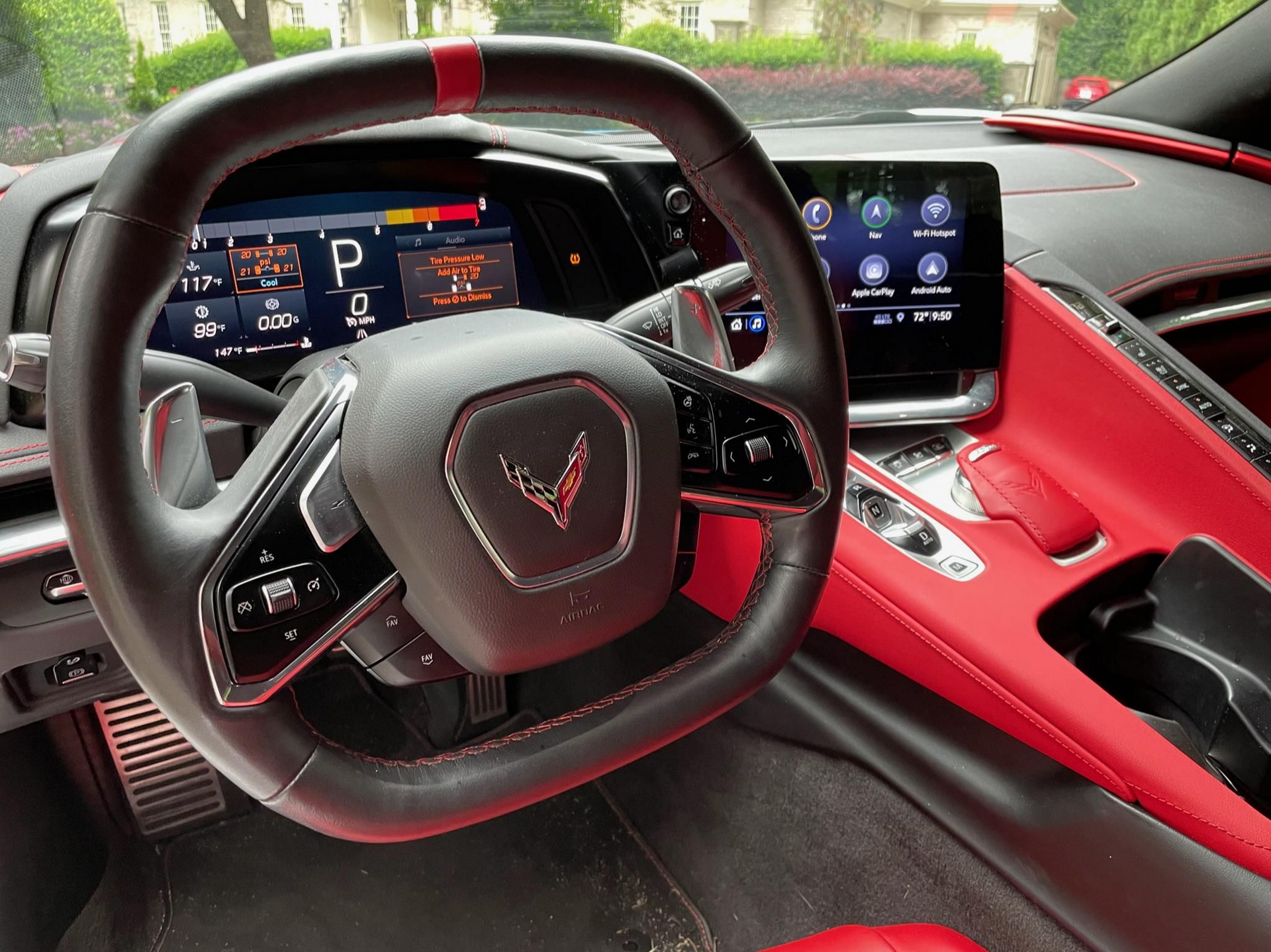 Red, White, And Blue C8 Corvette That Sold For $90k Screams “America”