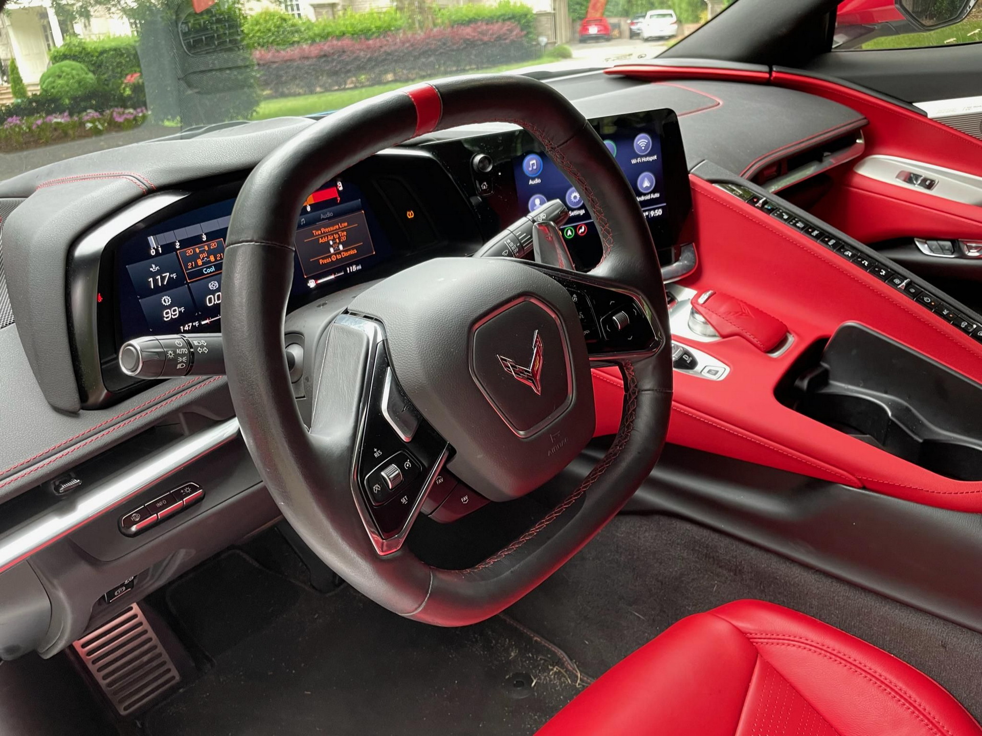 Red, White, And Blue C8 Corvette That Sold For $90k Screams “America”