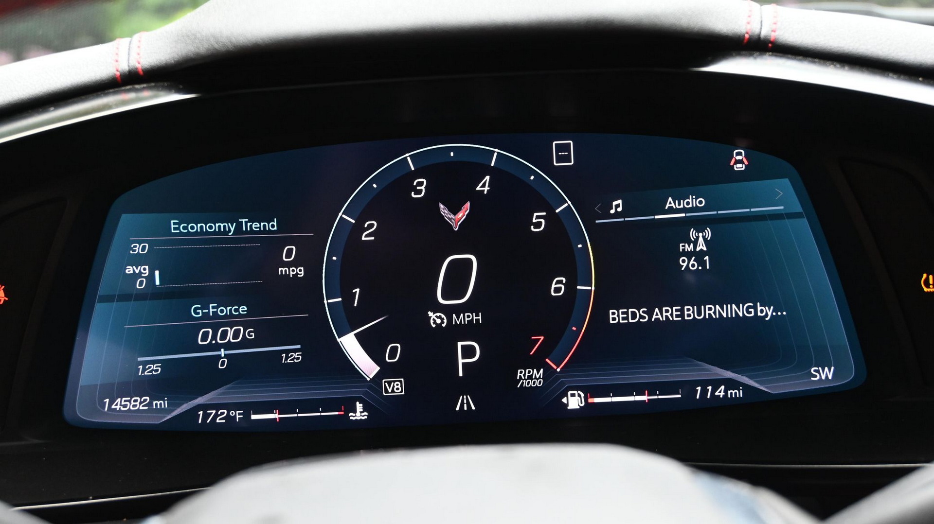 Red, White, And Blue C8 Corvette That Sold For $90k Screams “America”