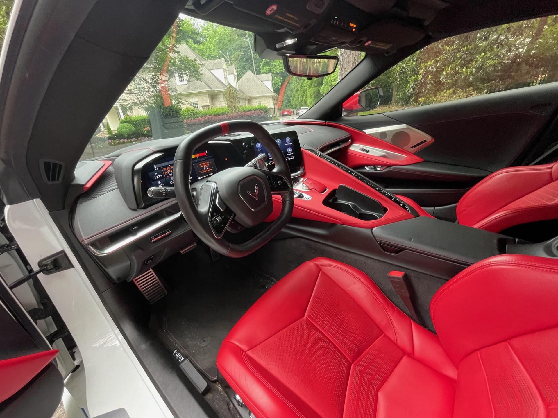 Red, White, And Blue C8 Corvette That Sold For $90k Screams “America”