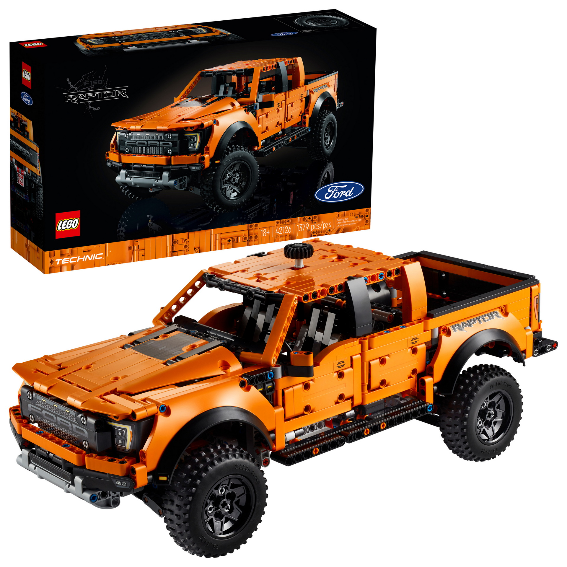 LEGO Releases 1,379-Piece Model Of The 2021 Ford F-150 Raptor For Your Building Pleasure