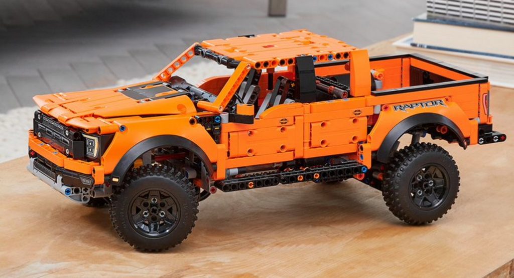 LEGO Releases 1,379-Piece Model Of The 2021 Ford F-150 Raptor For Your Building Pleasure