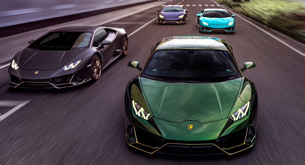  Lamborghini Mexico Commissioned Four Special Huracans To Celebrate Its 10th Anniversary