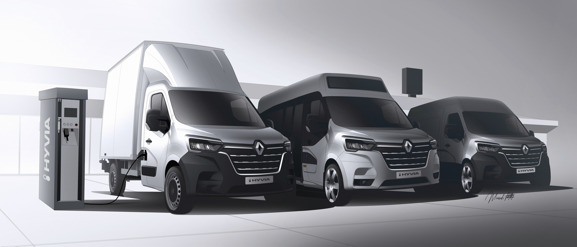 Renault’s HYVIA Venture Will Offer Fuel Cell LCVs And Hydrogen Refuelling Stations