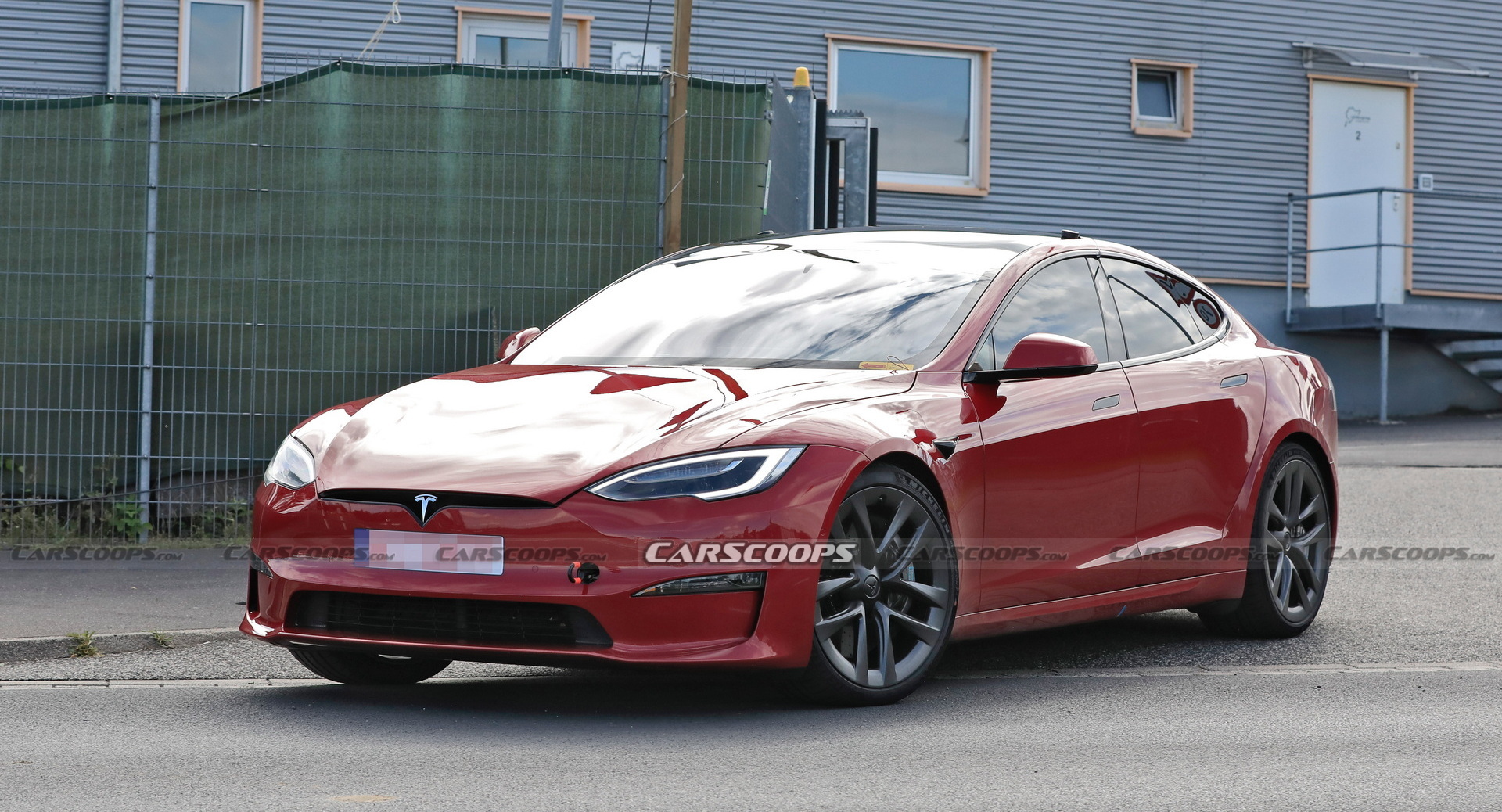 Tesla Model S Plaid Caught Testing On The ‘Ring With Two Different Steering Wheels