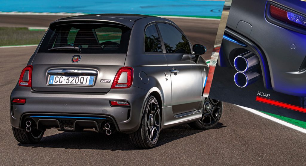  Aw, Isn’t That Cute; New Abarth F595 Has Vertically-Stacked Quad Pipes