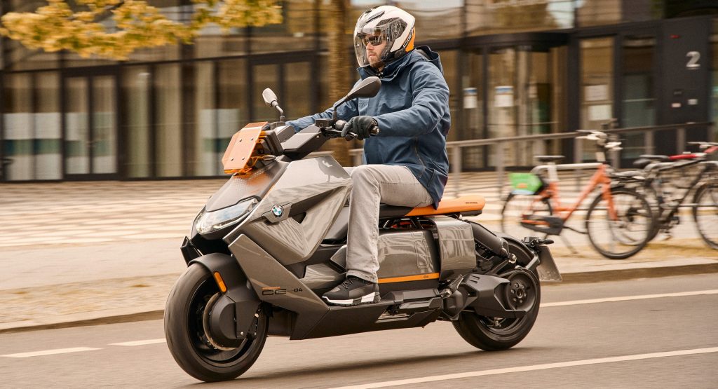  BMW Debuts $11,795 Futuristic CE 04 Electric Scooter With 80 Miles Of Range