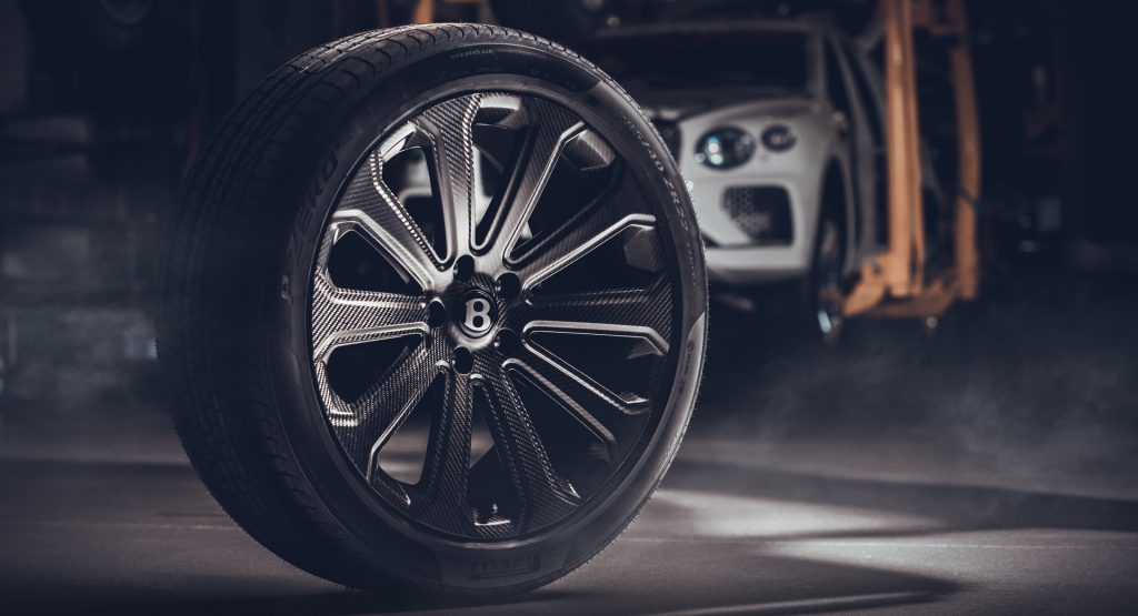  Bentley Bentayga To Get The Largest Carbon Fiber Wheels Ever Offered On A Production Vehicle