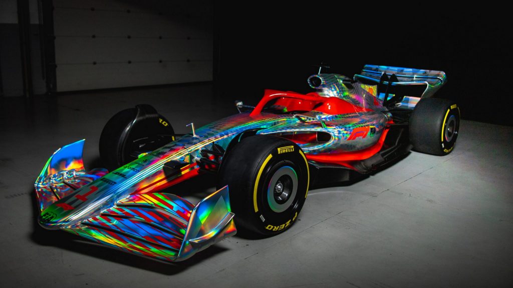 First Official Look At 2022 F1 Car Designed With Closer Racing In Mind ...
