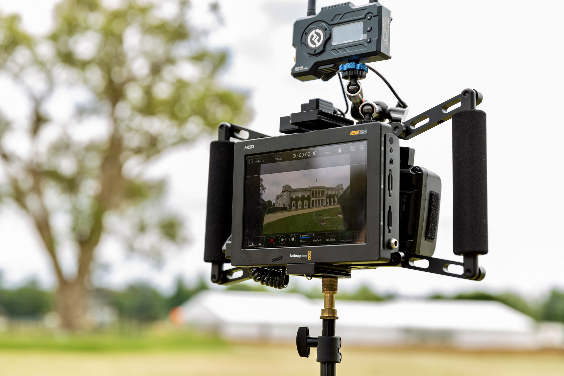 Genesis G70 Shooting Brake Flies Up The Goodwood Hillclimb Chased By A Drone
