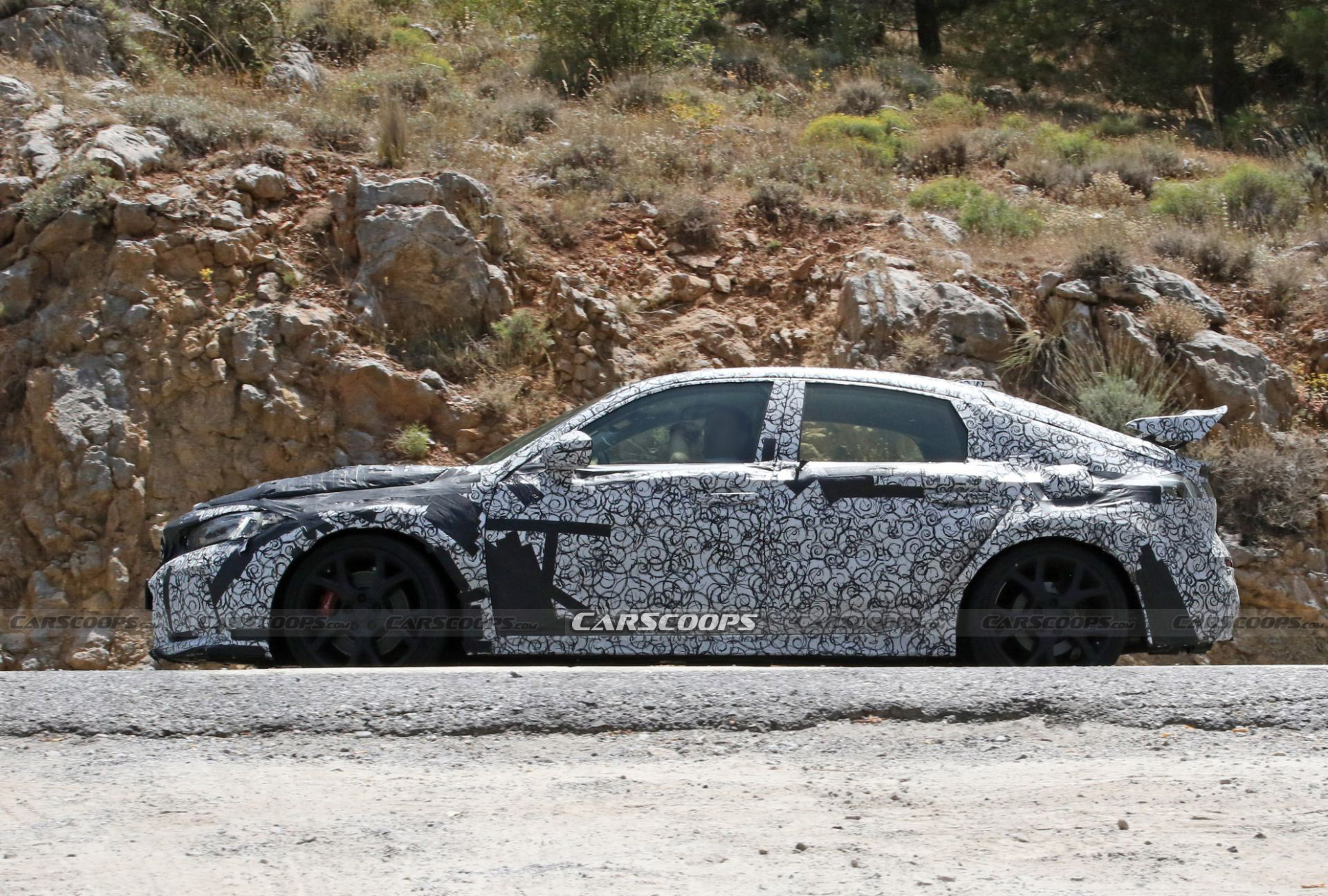 2022 Civic Type R Spied Testing Honda’s Last Non-Hybrid Powertrain