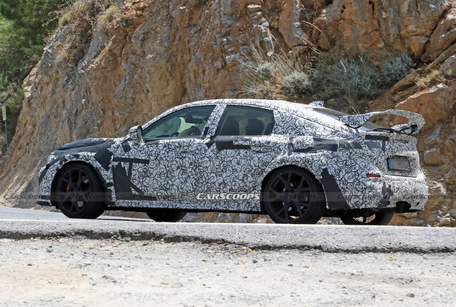 2022 Civic Type R Spied Testing Honda’s Last Non-Hybrid Powertrain