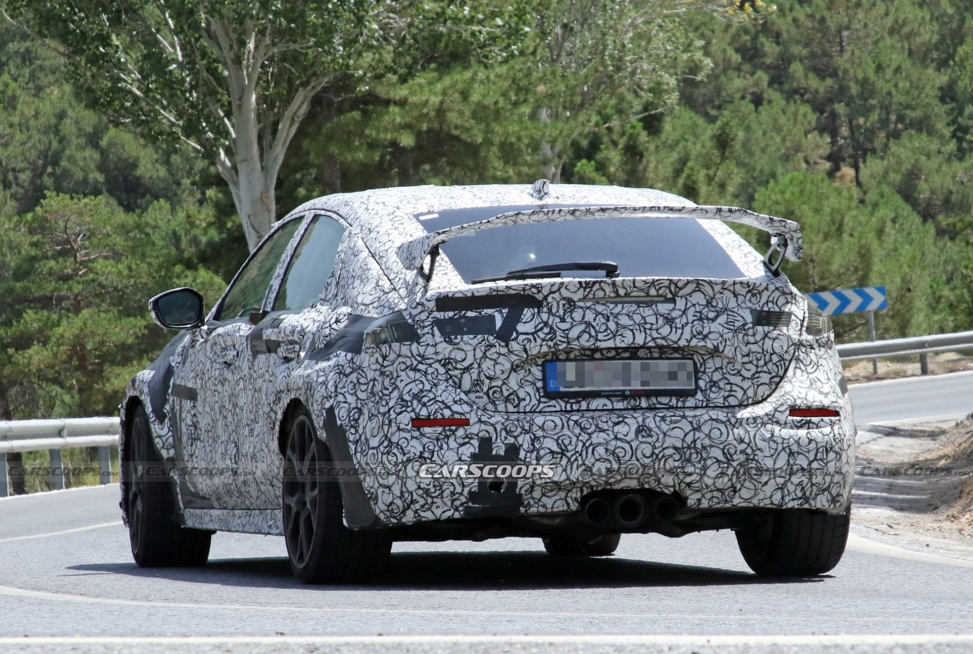 2022 Civic Type R Spied Testing Honda’s Last Non-Hybrid Powertrain