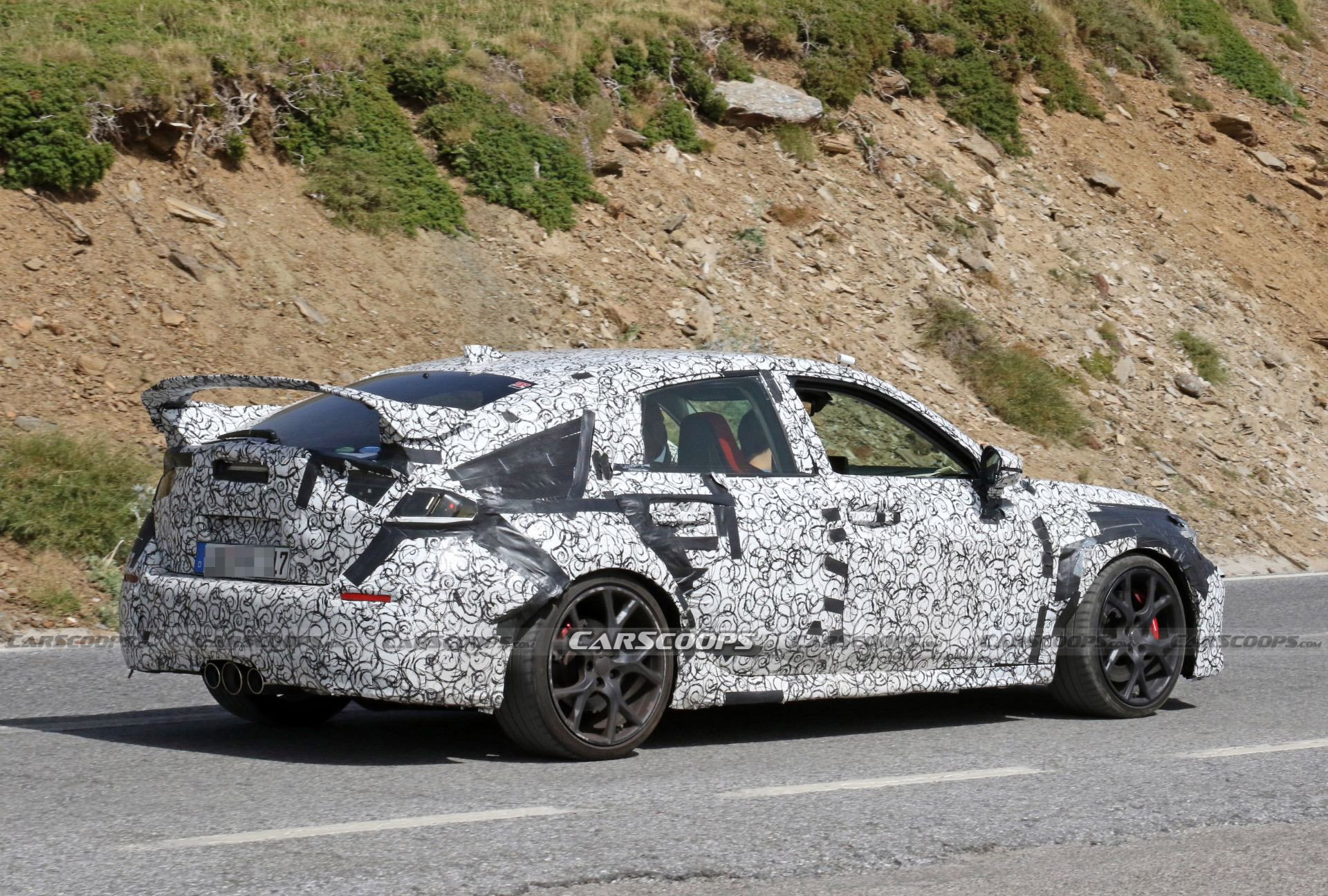 2022 Civic Type R Spied Testing Honda’s Last Non-Hybrid Powertrain