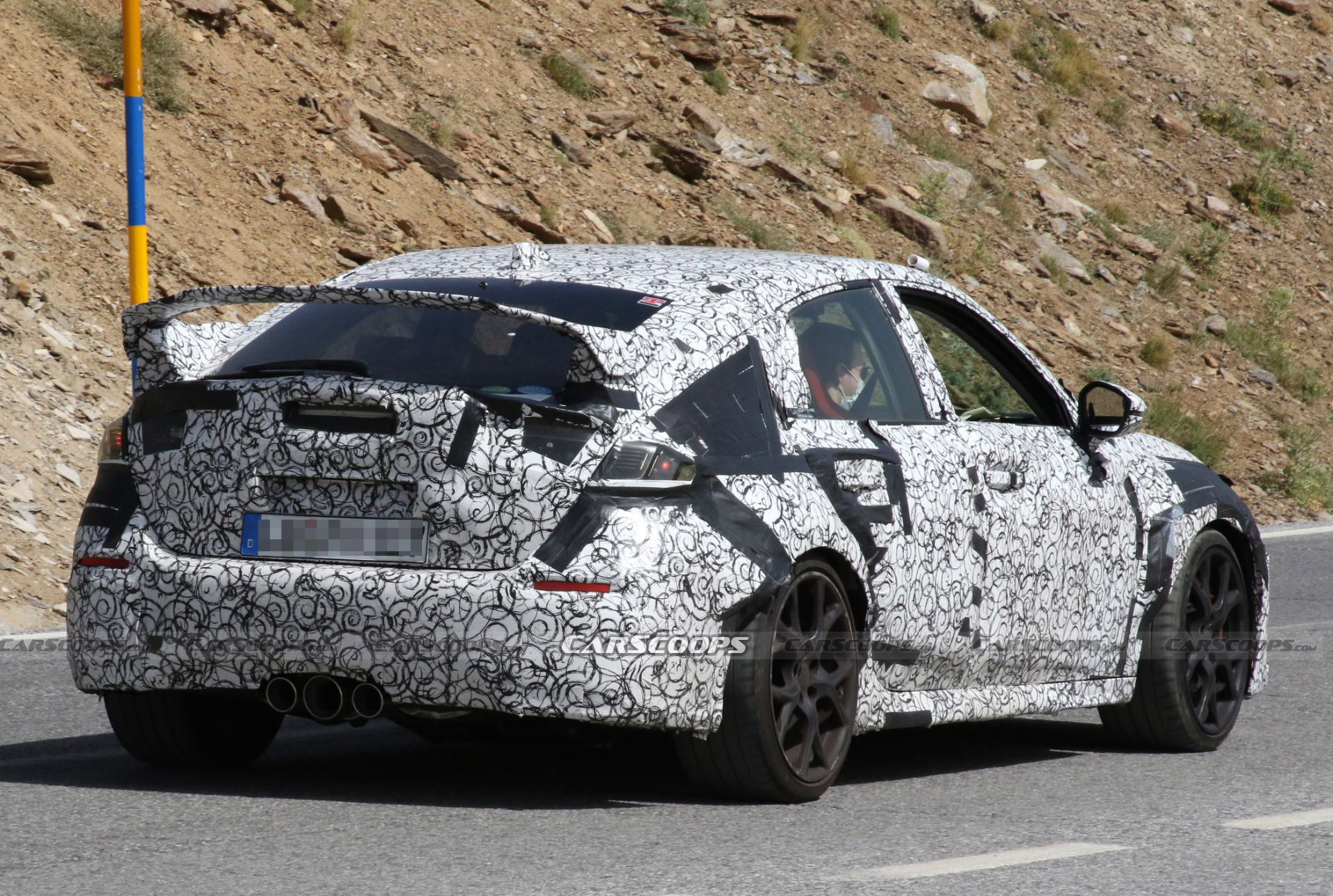 2022 Civic Type R Spied Testing Honda’s Last Non-Hybrid Powertrain