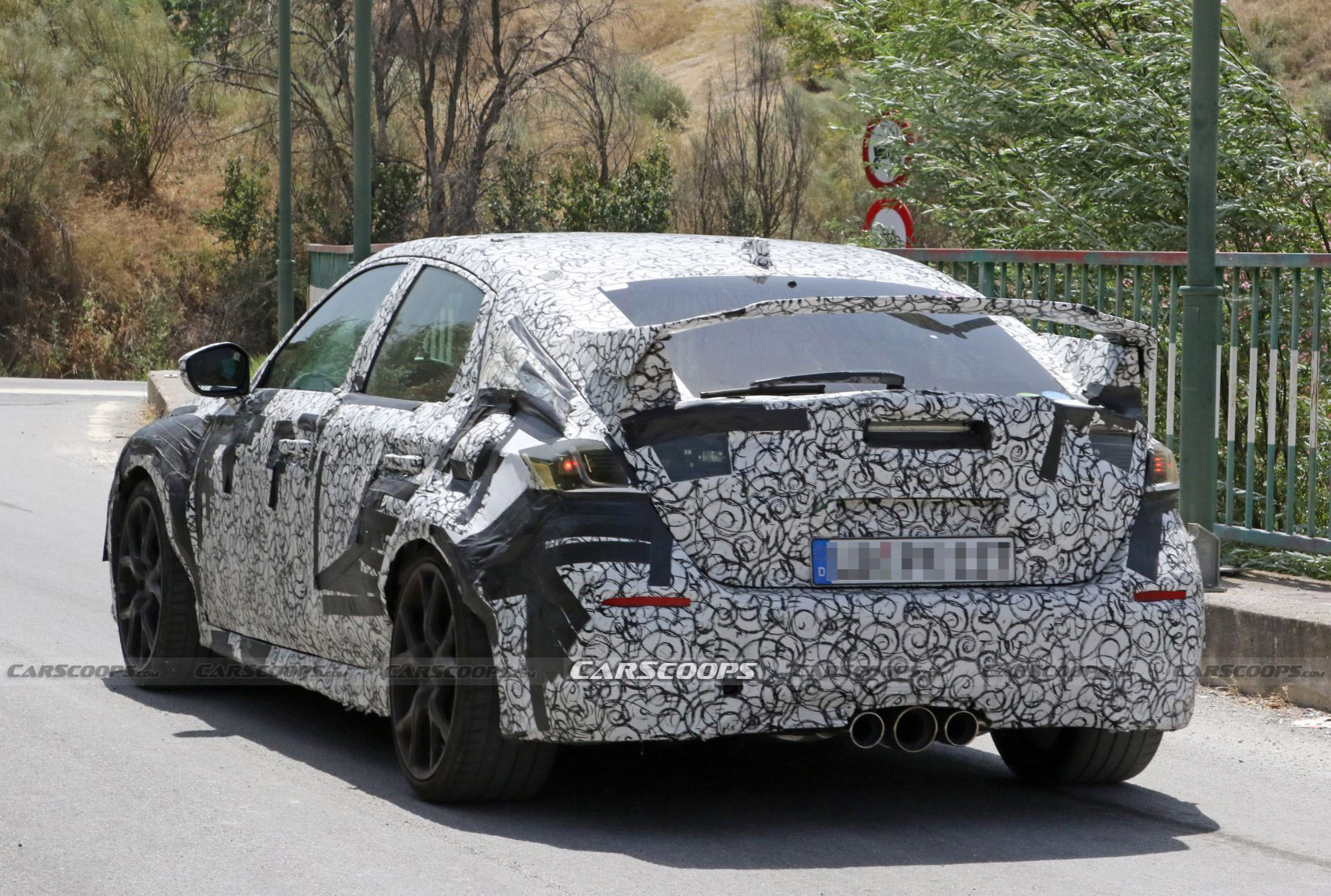 2022 Civic Type R Spied Testing Honda’s Last Non-Hybrid Powertrain