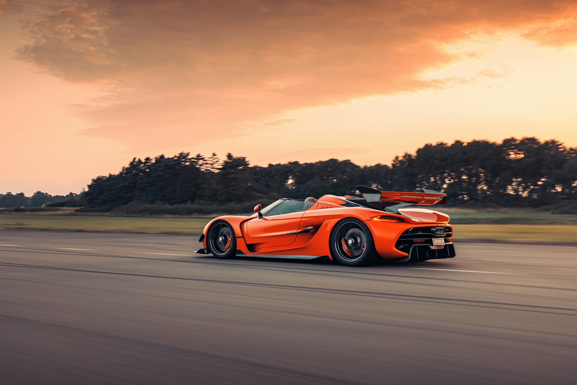 Koenigsegg Signals Jesko’s Production Start With New Bright Orange Test Car