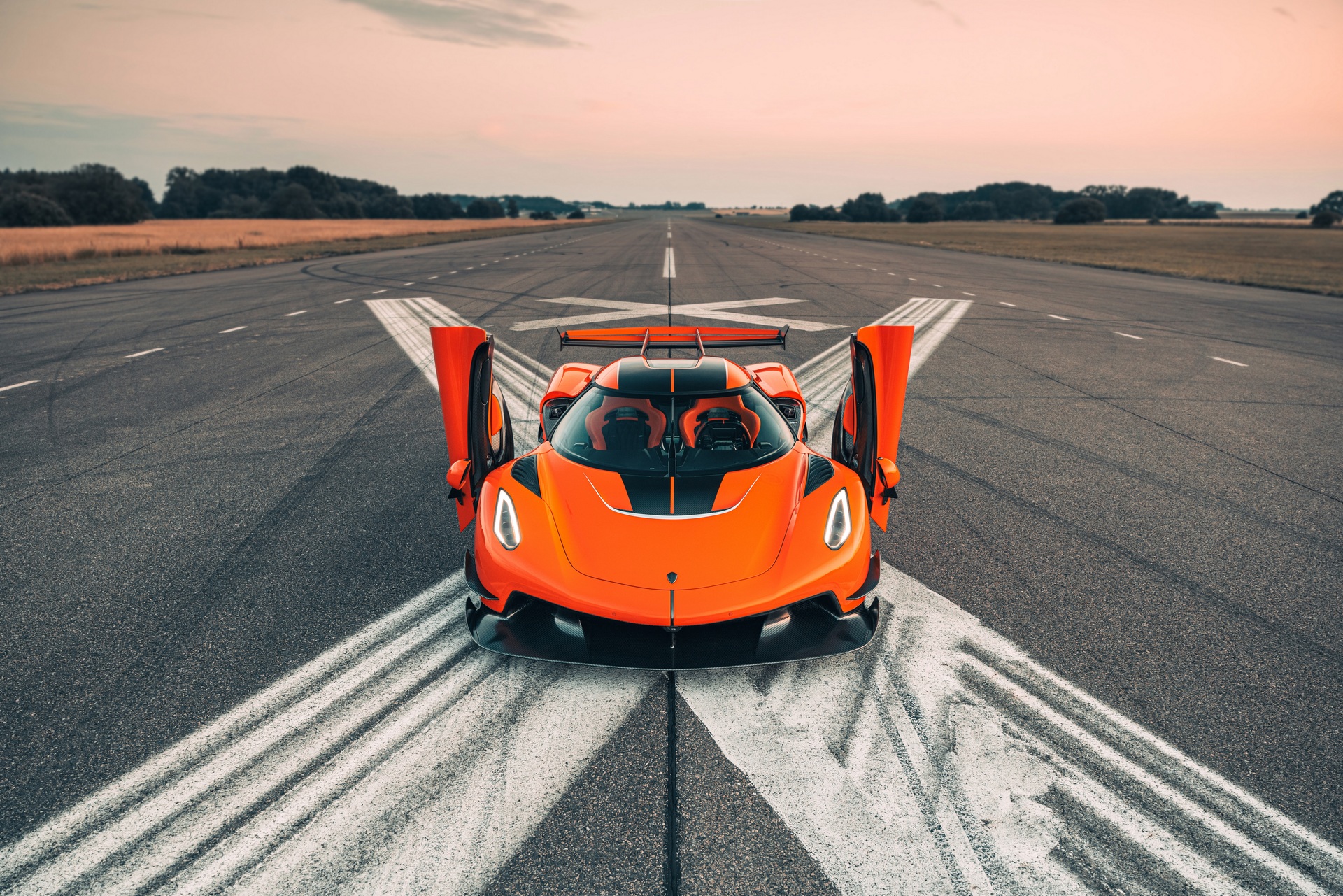 Koenigsegg Signals Jesko’s Production Start With New Bright Orange Test Car