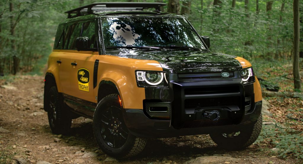 New 2022 Land Rover Defender Trophy Edition Evokes Memories Of The Camel Trophy
