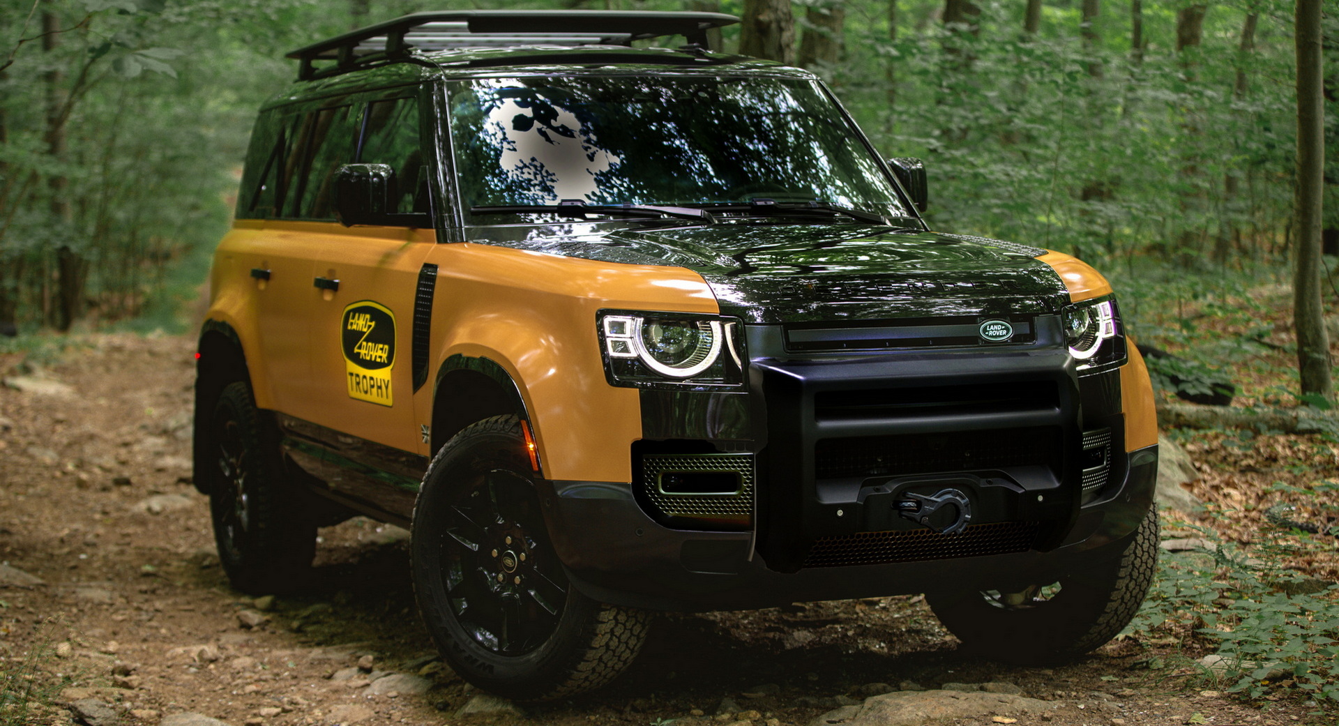 New 2022 Land Rover Defender Trophy Edition Evokes Memories Of The Camel Trophy