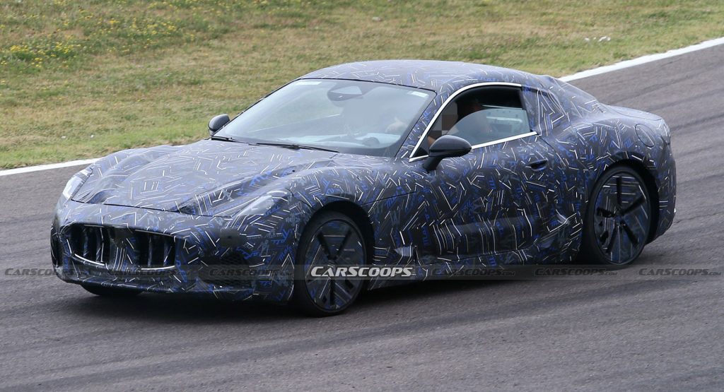  New Maserati GranTurismo Spied Wearing Production Body As Reveal Time Inches Closer