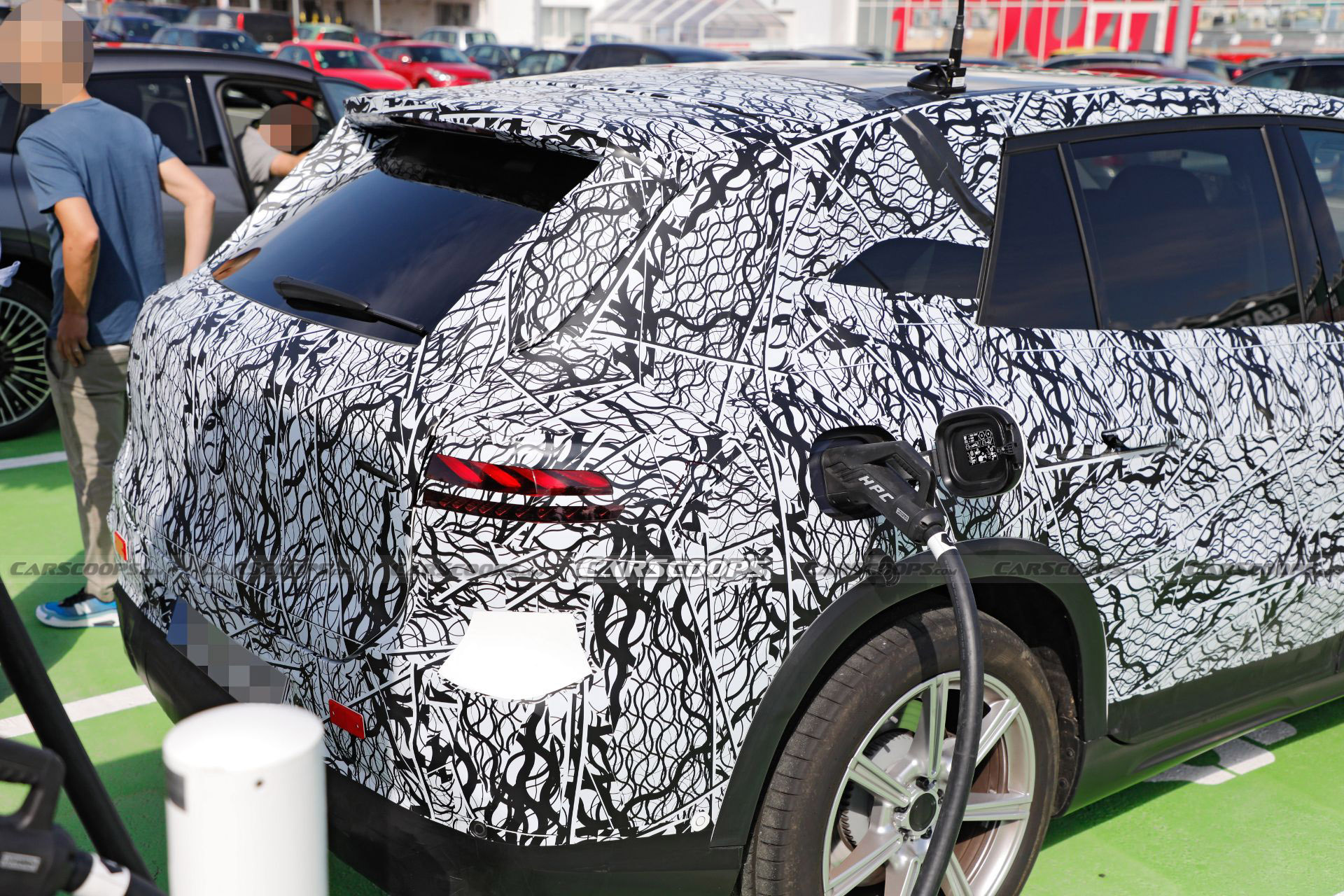 2022 Mercedes EQS Electric SUV Sheds More Camo But Surprises No One