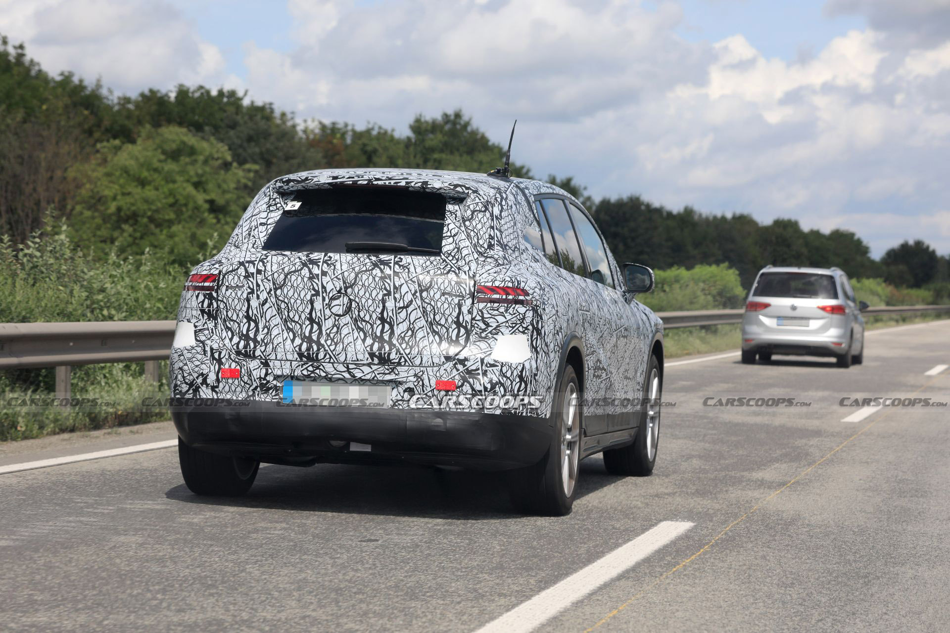 2022 Mercedes EQS Electric SUV Sheds More Camo But Surprises No One