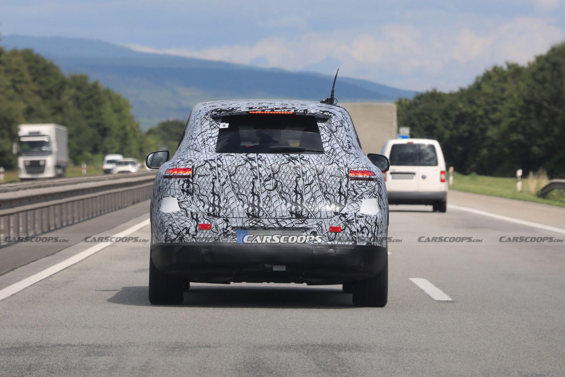 2022 Mercedes EQS Electric SUV Sheds More Camo But Surprises No One