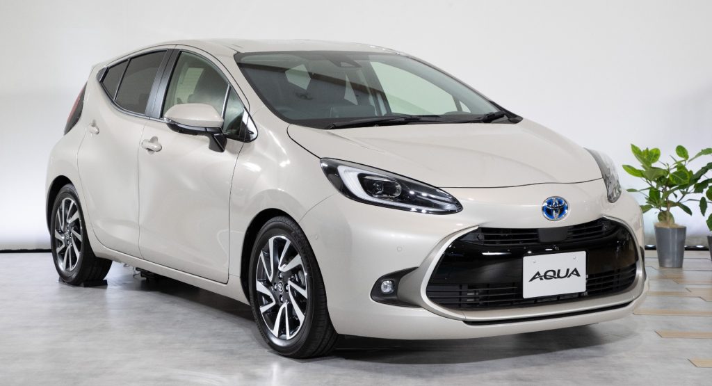  Toyota Launches Second-Gen Aqua / Prius C In Japan With Optional AWD, Standard Emergency Power Supply