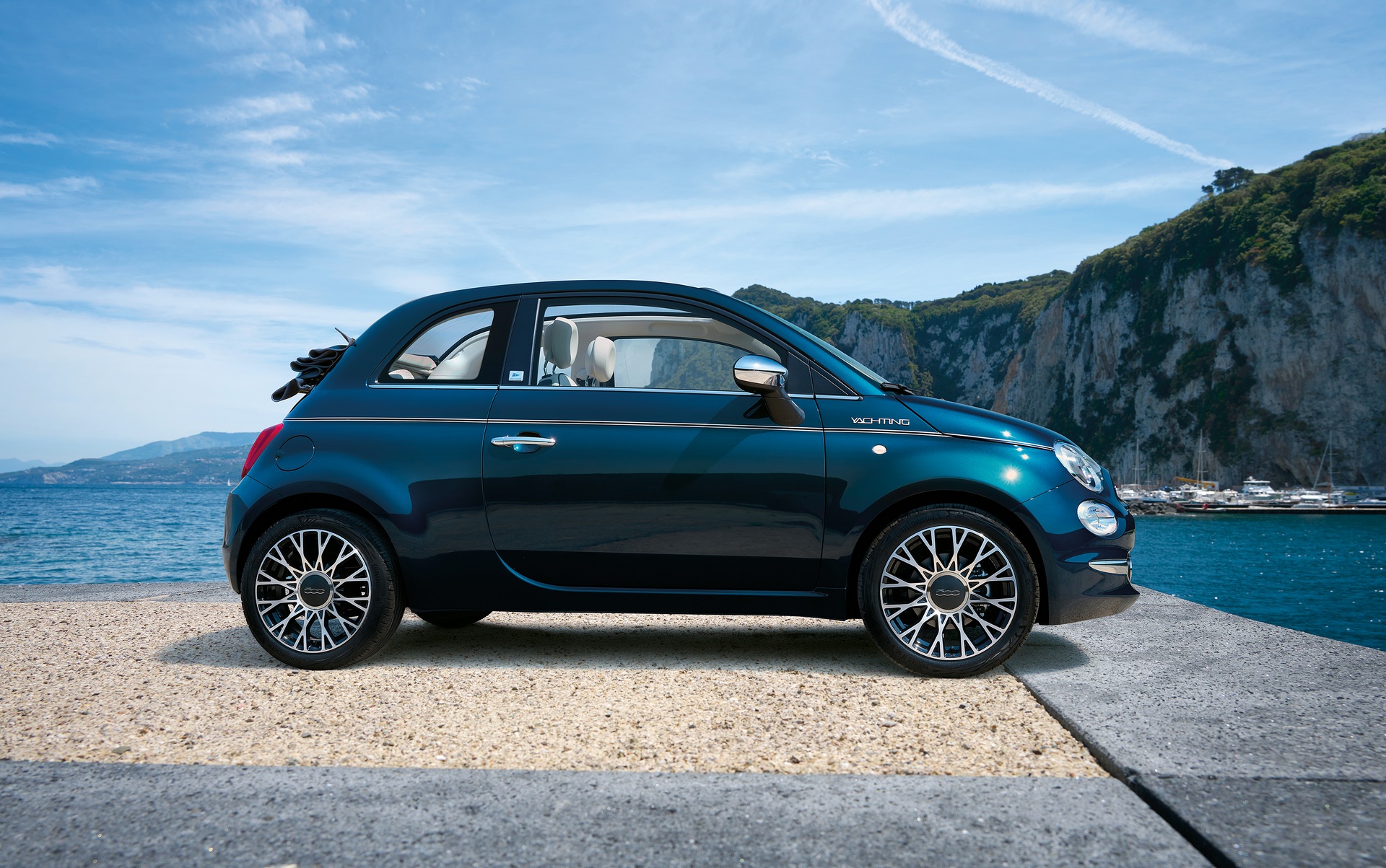 Posher Fiat 500 And 500X Yachting Editions Drop Their Tops And Get Wood