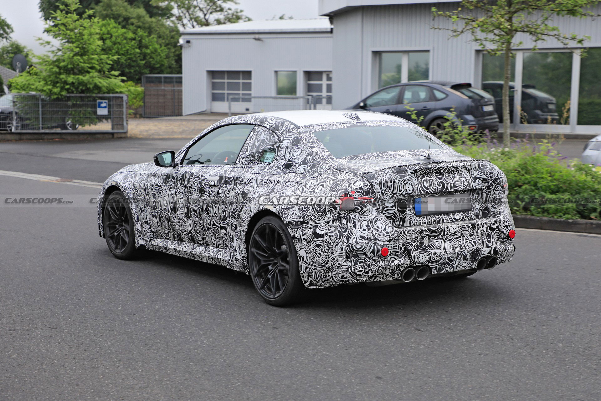 2023 BMW M2 Spied With An iX-Style Curved Display