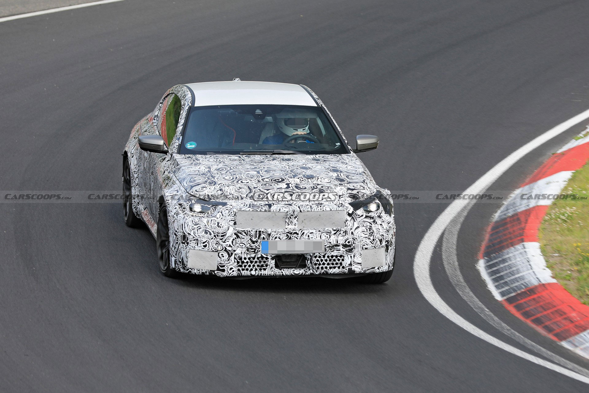 2023 BMW M2 Spied With An iX-Style Curved Display