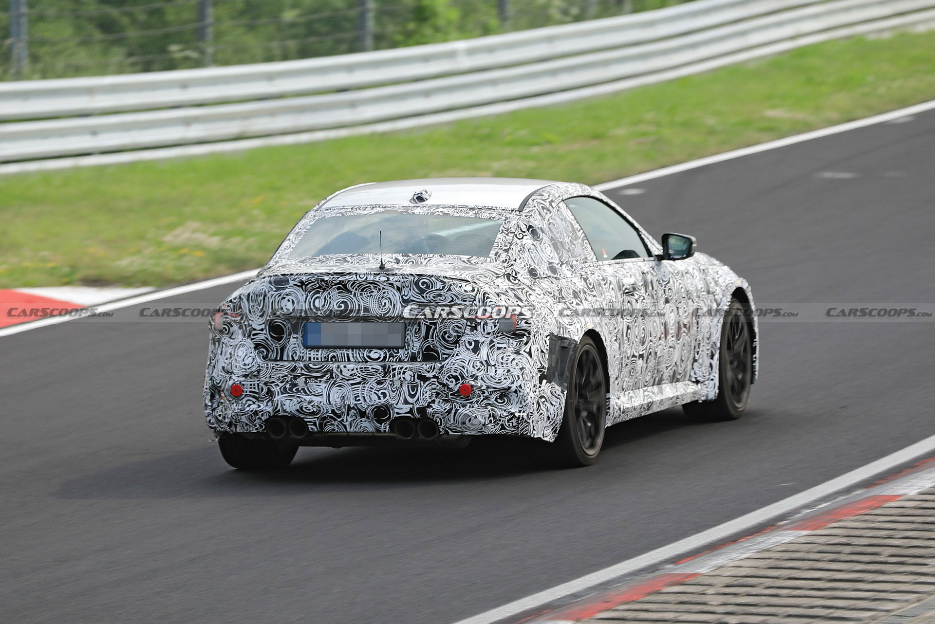 2023 BMW M2 Spied With An iX-Style Curved Display