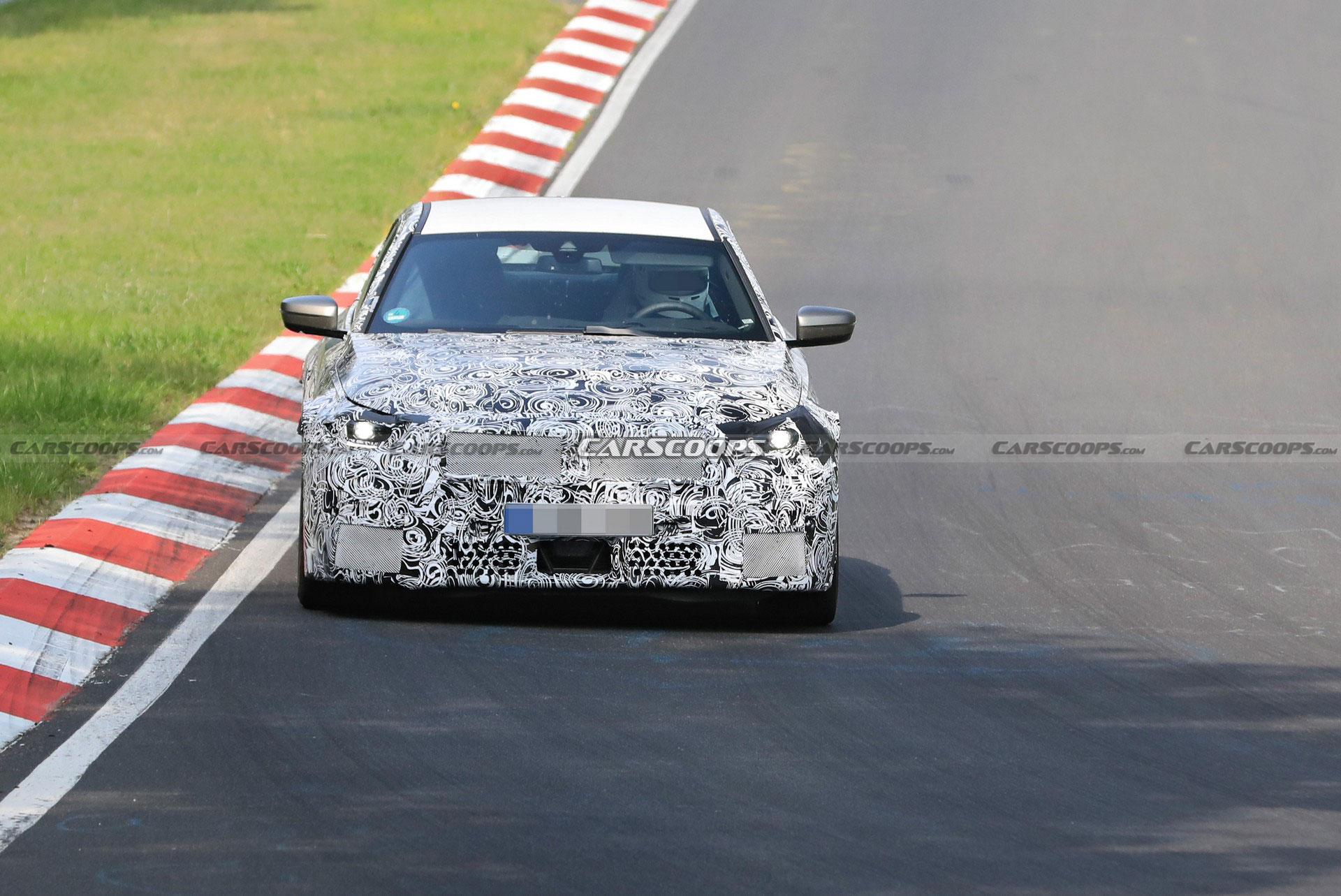 2023 BMW M2 Spied With An iX-Style Curved Display