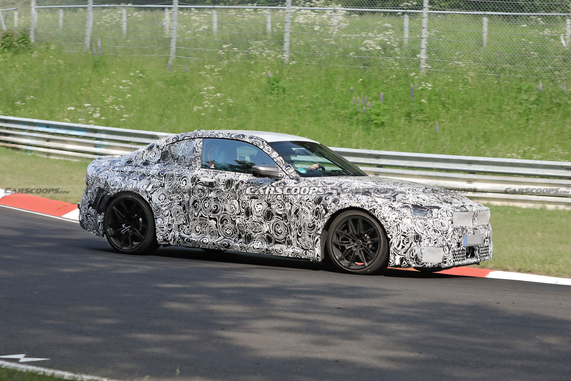 2023 BMW M2 Spied With An iX-Style Curved Display