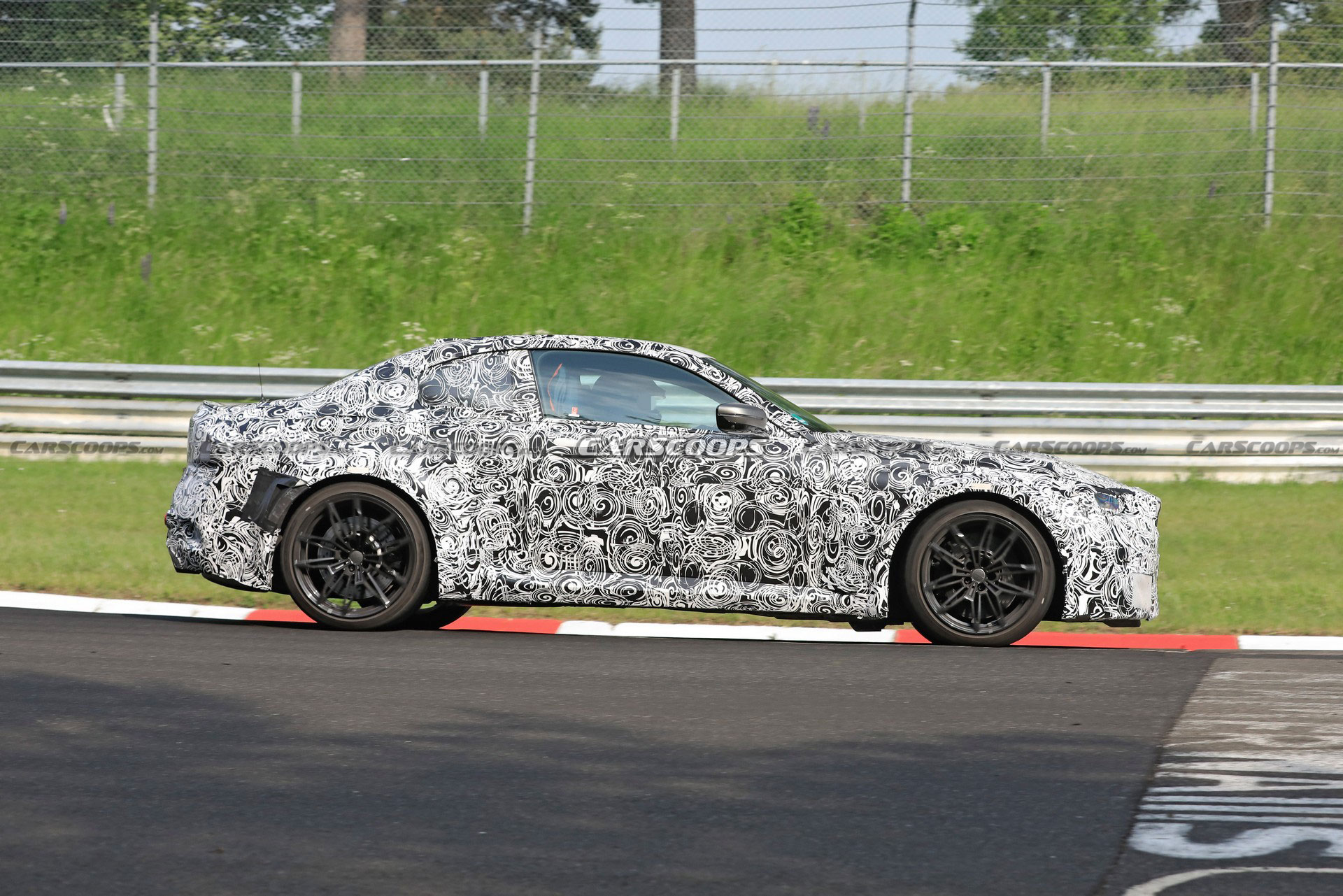 2023 BMW M2 Spied With An iX-Style Curved Display