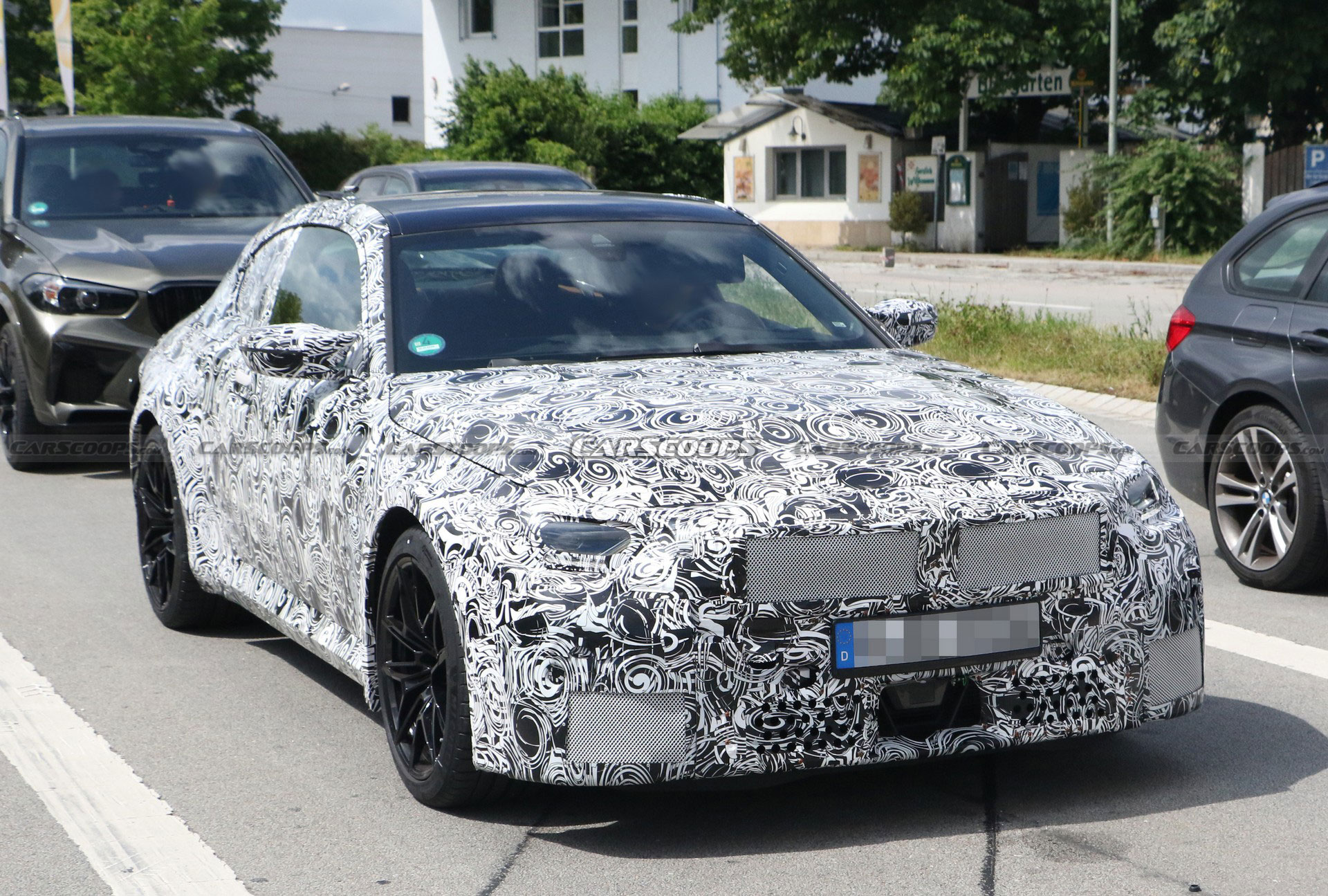 2023 BMW M2 Spied With An iX-Style Curved Display